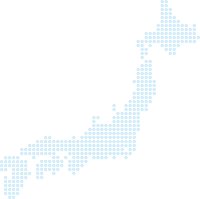 ドットで描かれた日本